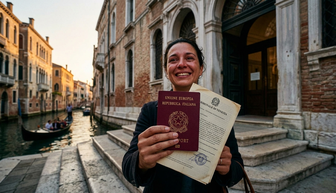 Featured image for “Vitória em Veneza: O Fim das Incertezas do Decreto Tajani para a Cidadania Italiana?”