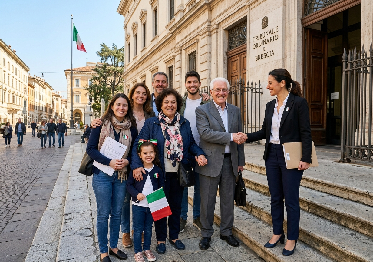 Featured image for “Vitória em Brescia: Equipe Jurídica da Doc Italy garante cidadania para bisnetos e trinetos!”